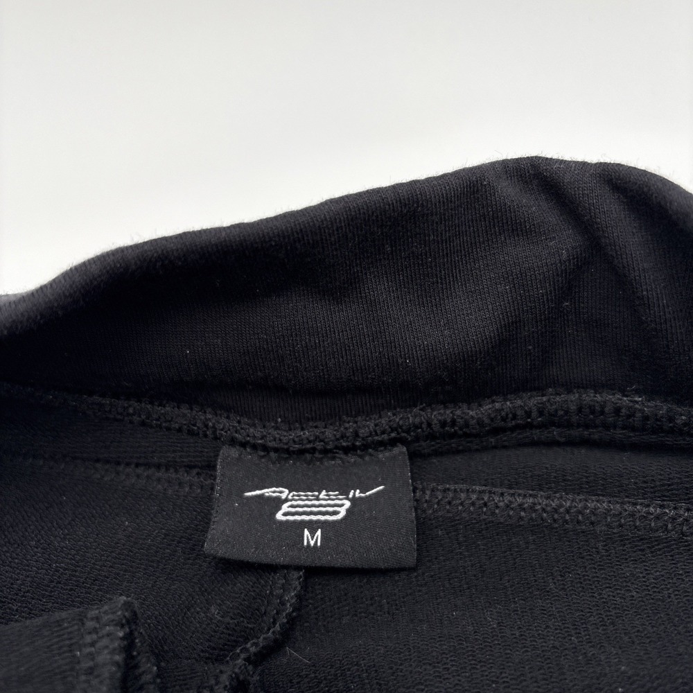 Activ 8 Jogger Pants Sweats Women's Size Medium‎ Black Walking Tapered Legs - Picture 8 of 12